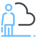 Cloud-Geschäft icon