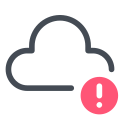 Cloud-Warnung icon