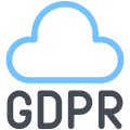 Cloud GDPR icon