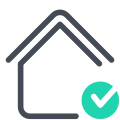 Smart Home controllato icon