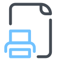 인쇄 파일 icon