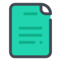 녹색 파일 icon