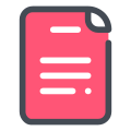 File rosso icon