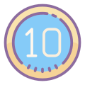 Eingekreist 10 icon