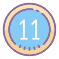 Eingekreist 11 icon