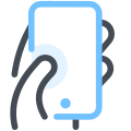 Touchscreen-Smartphone icon