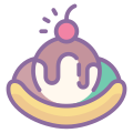 Banana-split icon