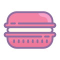 Macarrón rosado icon