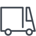 Großer Kurier Truck icon