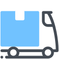 Transport Lieferlogistik Fracht Paket Box Service 28 icon
