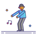 Dancing icon