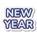 New Year icon