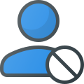 Disable User icon