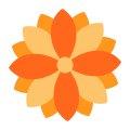 Flower bud icon