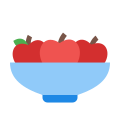 pommes - assiette icon