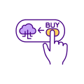Cloud Database Buying icon
