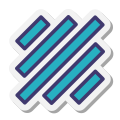 Diagonal Lines icon