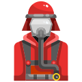 Hombre bombero icon