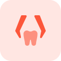 Removing the broken tooth from the cavity icon