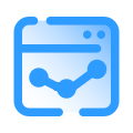 estadísticas del sitio web icon