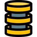 Triple storage of a delicate server for enterprises icon