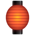 emoji de lanterna de papel vermelho icon
