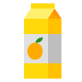 cartone di succo d'arancia icon