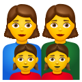 famiglia-donna-donna-ragazza-ragazza icon