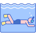 Snorkeling icon