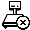 Industrial Scales Disconnected icon