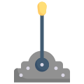 Control lever icon