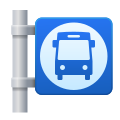 emoji de ponto de ônibus icon