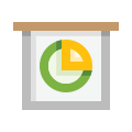 Presentation board icon