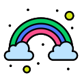 Rainbow icon