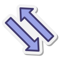 Left and Right Arrows icon