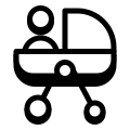 Kinderwagen icon