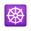 ruota del dharma-emoji icon