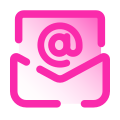 带有电子邮件标志的信件 icon