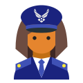 Air Force Commander Female Skin Type 4 icon