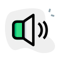 Medium sound setting for any digital device icon