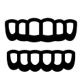 Set di denti icon