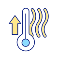 High Up Temperature icon