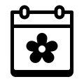 Springtime icon