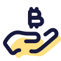 Bitcoin Accepted icon