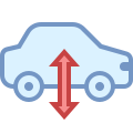 Avertissement de suspension pneumatique icon