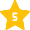 Fifth Place Badge icon