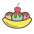 Bananen Split icon