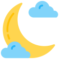 Half moon icon