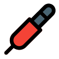 Layout of an audio jack amplification board icon