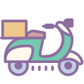 consegna moto-box singolo icon
